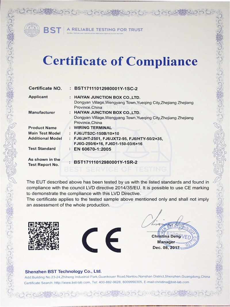 Certificate of Compliance